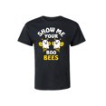 thumbnail image 1 of Instant Message - Show Me Your Boo Bees - Men's Short Sleeve Graphic T-Shirt, 1 of 5
