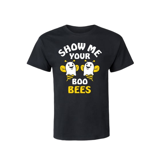 Instant Message - Show Me Your Boo Bees Men's Short Sleeve Graphic T-Shirt