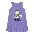 thumbnail image 1 of Instant Message - Shred Alotl - Toddler and Youth Girls A-line Dress, 1 of 5