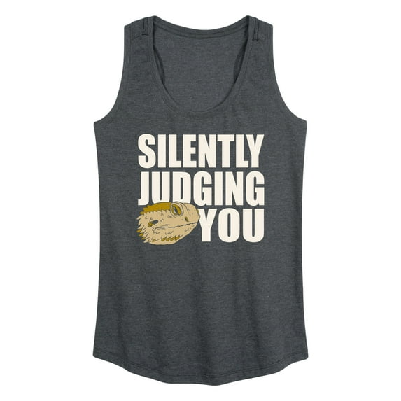 Instant Message - Silently Judging You - Women's Racerback Tank Top