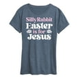 thumbnail image 1 of Instant Message - Easter Is For - Women's Short Sleeve Graphic T-Shirt, 1 of 6