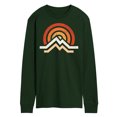 thumbnail image 1 of Instant Message - Simple Mountains - Men's Long Sleeve T-Shirt, 1 of 1