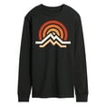 thumbnail image 1 of Instant Message - Simple Mountains - Men's Long Sleeve T-Shirt, 1 of 6