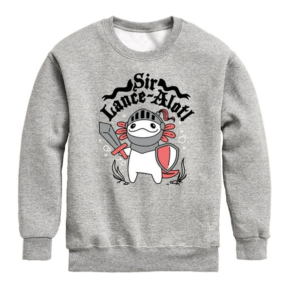 Instant Message - Sir Lancealotl - Toddler And Youth Crewneck Fleece Sweatshirt