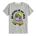 thumbnail image 1 of Instant Message - Skateboarding - Skating: My Job - Toddler & Youth Short Sleeve Graphic T-Shirt, 1 of 6