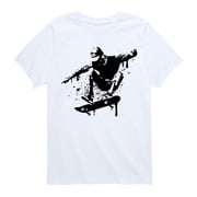 Instant Message - Skateboarding Boys Short Sleeve Graphic T-Shirt