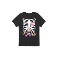 thumbnail image 1 of Instant Message - Skeleton Candy Girl - Toddler Short Sleeve Tee, 1 of 4