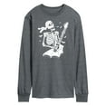 thumbnail image 1 of Instant Message - Skeleton Guitar  - Men's Long Sleeve T-Shirt, 1 of 6