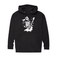thumbnail image 1 of Instant Message - Skeleton Guitar  - Men's Pullover Hooded Fleece Sweatshirt, 1 of 6