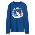 thumbnail image 1 of Instant Message - Skeleton Jolly As I Get - Men's Long Sleeve Graphic T-Shirt, 1 of 5