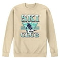thumbnail image 1 of Instant Message - Ski Club - Men's Long Sleeve Crew Fleece Sweatshirt, 1 of 4