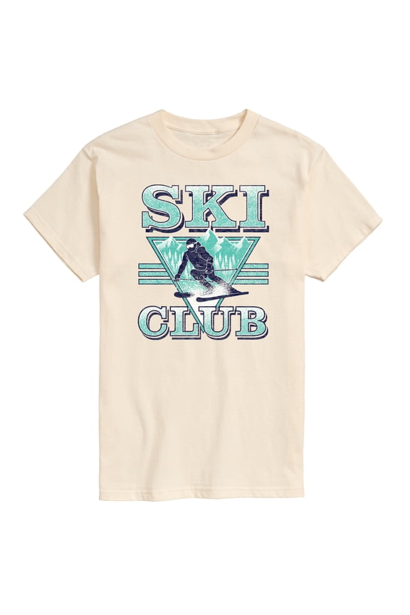 - Ski Club - Men's Short Sleeve Graphic T-Shirt
