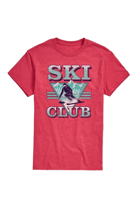 - Ski Club - Men's Short Sleeve Graphic T-Shirt