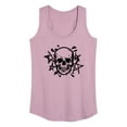 thumbnail image 1 of Instant Message - Skull And Stars - Women's Racerback Tank Top, 1 of 6