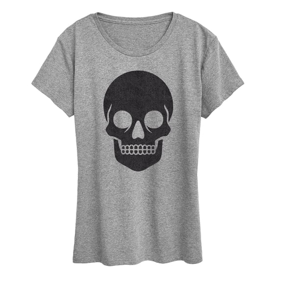 Instant Message - Skull Sparkle - Women's Short Sleeve Graphic T-shirt
