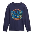 thumbnail image 1 of Instant Message - Slam Dunk Basketball Long Sleeve Graphic T-Shirt, 1 of 6