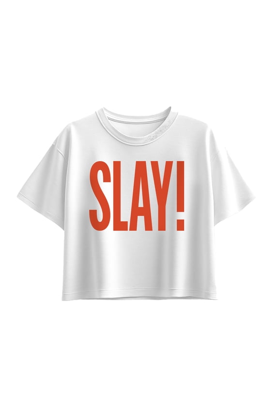 - Slay Oversized - Youth Girls Boxy T-Shirt