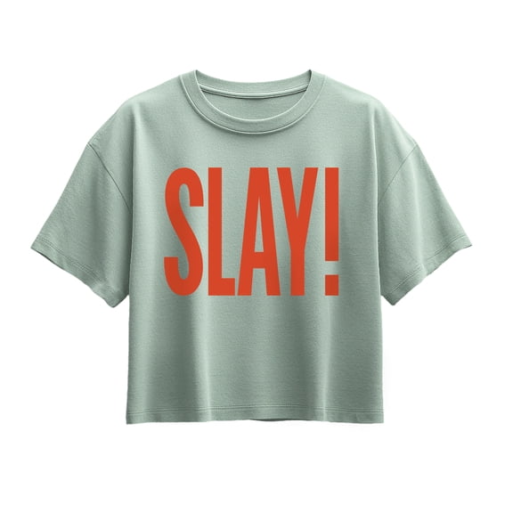 Instant Message - Slay Oversized - Youth Girls Boxy T-Shirt