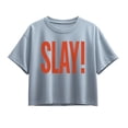 thumbnail image 1 of Instant Message - Slay Oversized - Youth Girls Boxy T-Shirt, 1 of 5