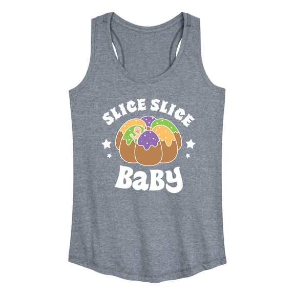 Instant Message - Slice Slice Baby - Women's Racerback Tank Top