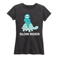 thumbnail image 1 of Instant Message - Slow Rider Sloth And Turtle - Women's Short Sleeve Graphic T-Shirt, 1 of 5