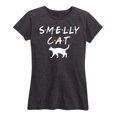 thumbnail image 1 of Instant Message - Smelly Cat - - Women's Short Sleeve Graphic T-Shirt, 1 of 5
