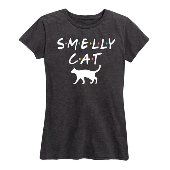 Instant Message - Smelly Cat - - Women's Short Sleeve Graphic T-Shirt