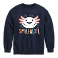 thumbnail image 1 of Instant Message - Smilealotl - Toddler & Youth Crewneck Fleece Sweatshirt, 1 of 6