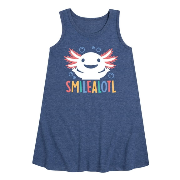 Instant Message - Smilealotl - Toddler & Youth Girls A-line Dress