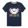 thumbnail image 1 of Instant Message - Smilealotl - Toddler & Youth Short Sleeve Graphic T-Shirt, 1 of 6