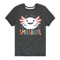 thumbnail image 1 of Instant Message - Smilealotl - Toddler & Youth Short Sleeve Graphic T-Shirt, 1 of 6