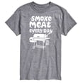 thumbnail image 1 of Instant Message - Smoke Meat Every Day - Men's Short Sleeve Graphic T-Shirt, 1 of 6