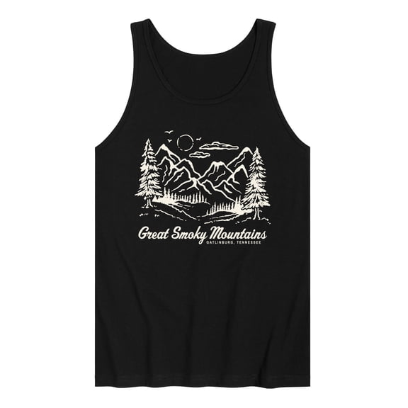 Instant Message - Smoky Mountains Tn Graphic Tank Top