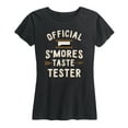 thumbnail image 1 of Instant Message - Smores Taste Tester - Women's Short Sleeve Graphic T-Shirt, 1 of 5