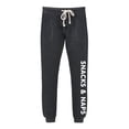 thumbnail image 1 of Instant Message - Snacks And Naps - Ladies Jogger Pant, 1 of 5