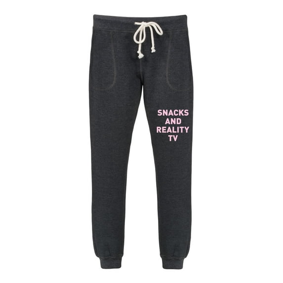 Instant Message - Snacks And Reality Tv - Ladies Jogger Pant