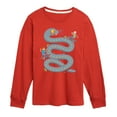 thumbnail image 1 of Instant Message - Snake Skate Rd. - Toddler & Youth Long Sleeve Graphic T-Shirt, 1 of 6