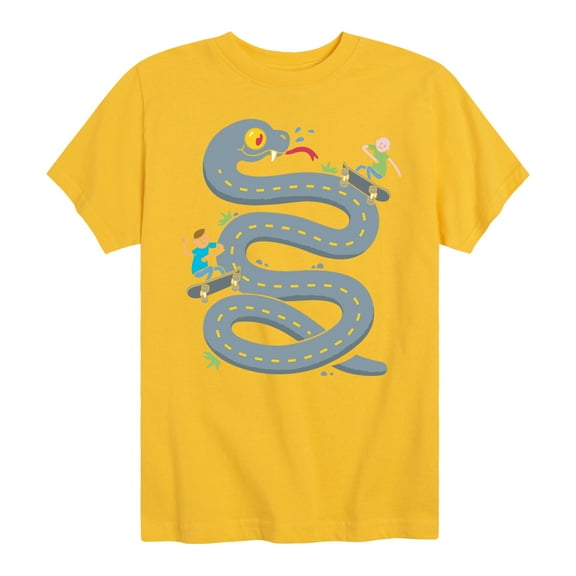 Instant Message - Snake Skate Rd. - Toddler & Youth Short Sleeve T-Shirt