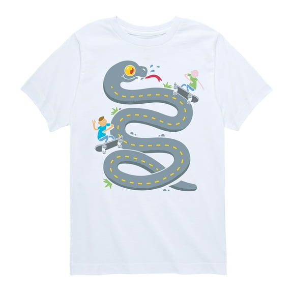 Instant Message - Snake Skate Rd. - Toddler & Youth Short Sleeve T-Shirt