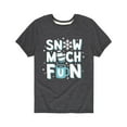thumbnail image 1 of Instant Message - Snow Much Fun - Youth Short Sleeve Tee, 1 of 5