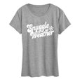 thumbnail image 1 of Instant Message - Snuggle Weather - Women's Short Sleeve Graphic T-Shirt, 1 of 5