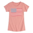 thumbnail image 1 of Instant Message - Soccer Ball American Flag Fitted Short Sleeve Graphic T-Shirt, 1 of 5