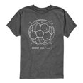 thumbnail image 1 of Instant Message - Soccer Ball Rendering - Toddler Boys Short Sleeve Graphic T-Shirt, 1 of 5