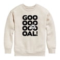 thumbnail image 1 of Instant Message - Soccer Goal Stacked Graphic Fleece Sweatshirt, 1 of 4