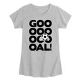 thumbnail image 1 of Instant Message - Soccer Goal! Fitted Short Sleeve Graphic T-Shirt, 1 of 4
