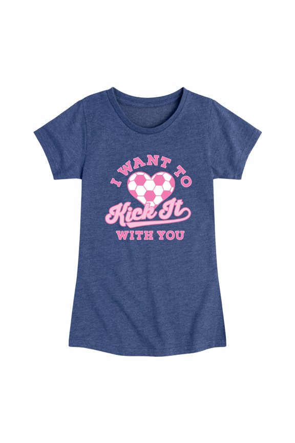 - Soccer Kick it With You Toddler Short Sleeve Graphic T-Shirt