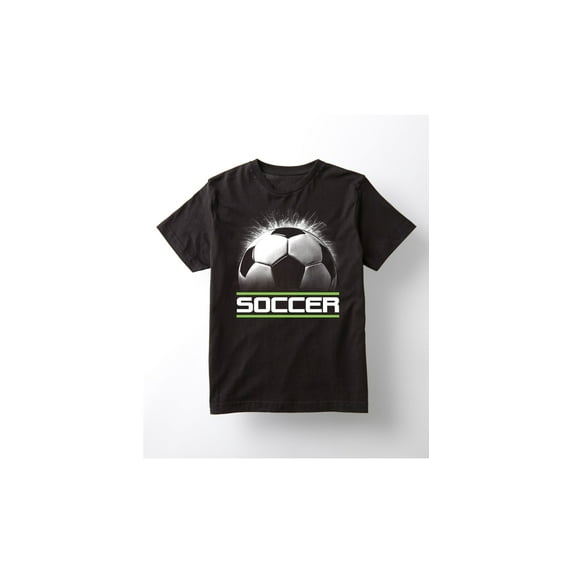 Instant Message - Soccerball Flash -YOUTH SHORT SLEEVE TEE-L