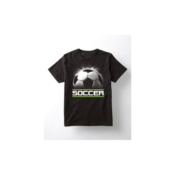 Instant Message - Soccerball Flash -YOUTH SHORT SLEEVE TEE-L