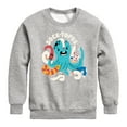thumbnail image 1 of Instant Message - Socktopus - Toddler & Youth Crewneck Fleece Sweatshirt, 1 of 6
