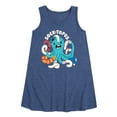 thumbnail image 1 of Instant Message - Socktopus - Toddler & Youth Girls A-line Dress, 1 of 6